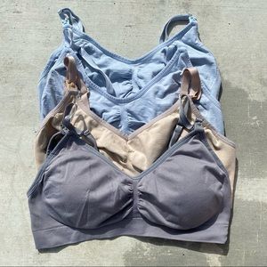 XL Breastfeeding Bra Bundle of 4